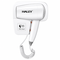 Uscător De Păr Cu Montare Pe Perete Haley HY-4027, 1300W, 3 Trepte De Temperatură, Cablu 2.2 m, Filtru Detașabil