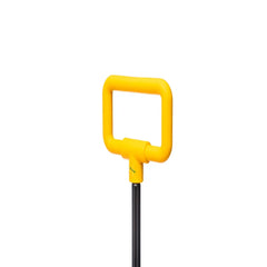 Tractor Electric KIDOO pentru Copii cu Telecomandă 2.4G, Remorcă Detașabilă, 12V 4.5Ah, 2 Motoare 380, Lumini LED, Muzică, Centură de Siguranță, Roșu/Galben