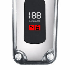 Mașină de tuns profesională HALEY HY-4507, fără fir, afișaj LCD, baterie 1800mAh, lame inox
