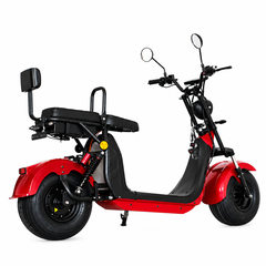 Scuter Electric 2 Persoane, Viteză Limitată 25 km/h – Fără Permis,  Motor 1500W, Baterie 20Ah, Suspensie Hidraulică, COC Inclus