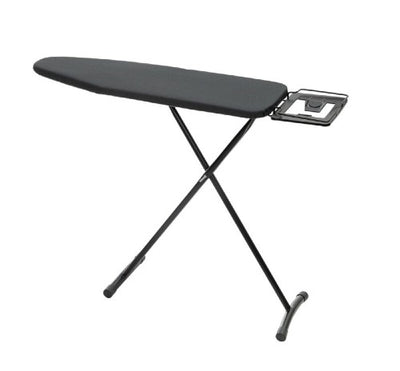 Masa De Calcat, Inaltime Reglabila, Suport Pentru Fier De Calcat, Capac Detasabil, 122X30cm, Gri