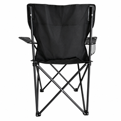 Scaun Pliabil Camping AT Performance®, 120 kg, Cadru Oțel 16 mm, Poliester Rezistent, Suport Pahar, Geantă Transport