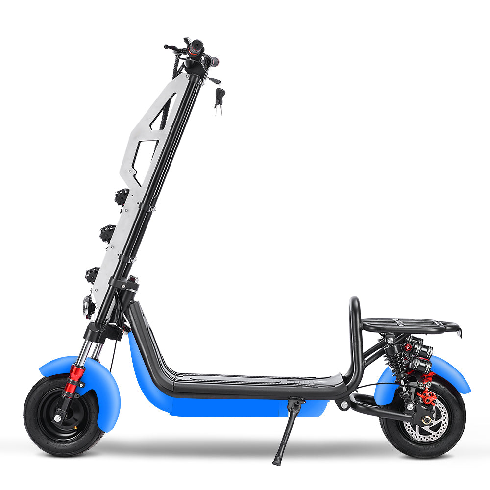 Pachet Premium – Trotinetă Electrică Off-Road, AT PERFORMANCE®, 1000W pliabilă – Viteză 45 km/h, Autonomie 45 km, Baterie 48V, 12Ah + Căști KLGO True Wireless Bluetooth cu Sunet Clar și Autonomie Extinsă