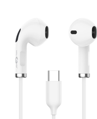 Căști In-Ear cu Microfon și Control Integrat, Conector Type-C, 1.3m – Sunet Hi-Fi, Compatibile Android &amp; Huawei