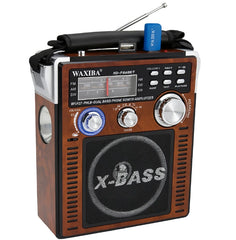 Radio Portabil AM/FM/SW cu Bluetooth, MP3, USB/TF și Lanternă