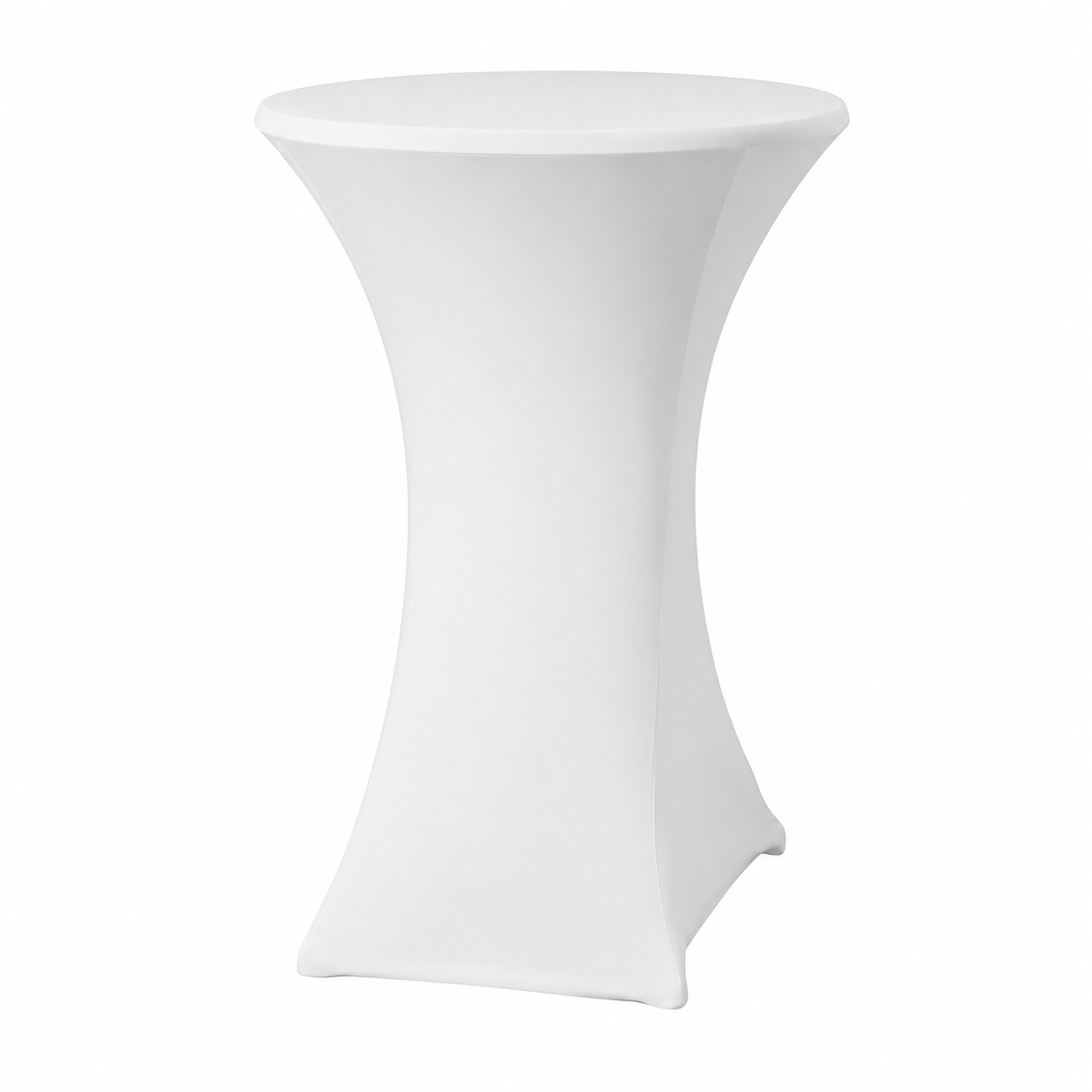 Masă Înaltă Pliabilă AT PERFORMANCE® AT-2061, Ø80 cm, 110 cm Înălțime, Husă Elastică Inclusă, Cadru Metalic