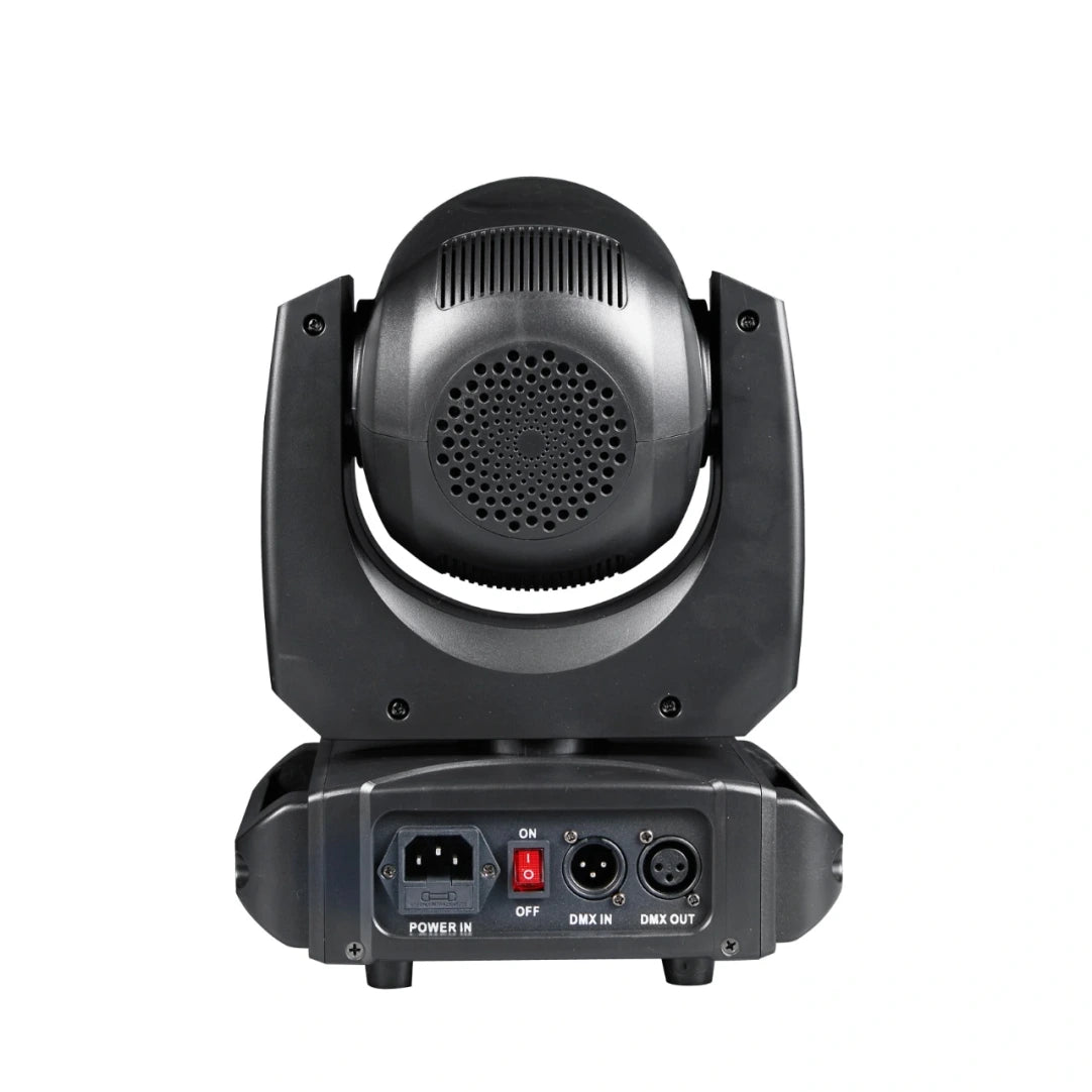 Moving Head LED Small Steeler Abyss – Lyra LED Profesională cu Prismă 18 Fațete, Gobo 8 Modele, Scanner DMX512 14CH, Efect Voice-Activated pentru Club, Disco, Scenă și Evenimente