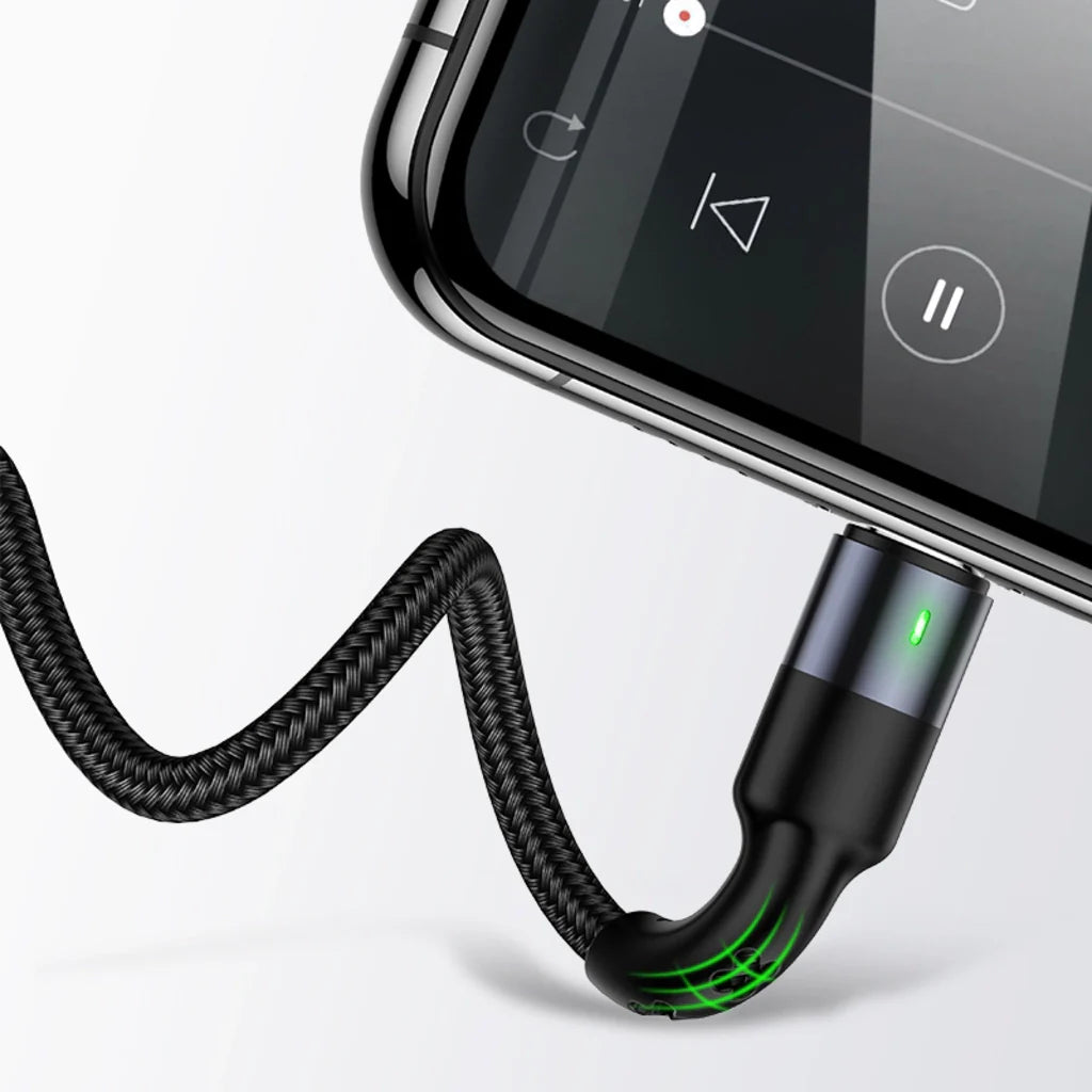 Cablu de incarcare împletit 3 în 1 USAMS, Lightning - USB-C - Micro USB, 5V, 1.2m