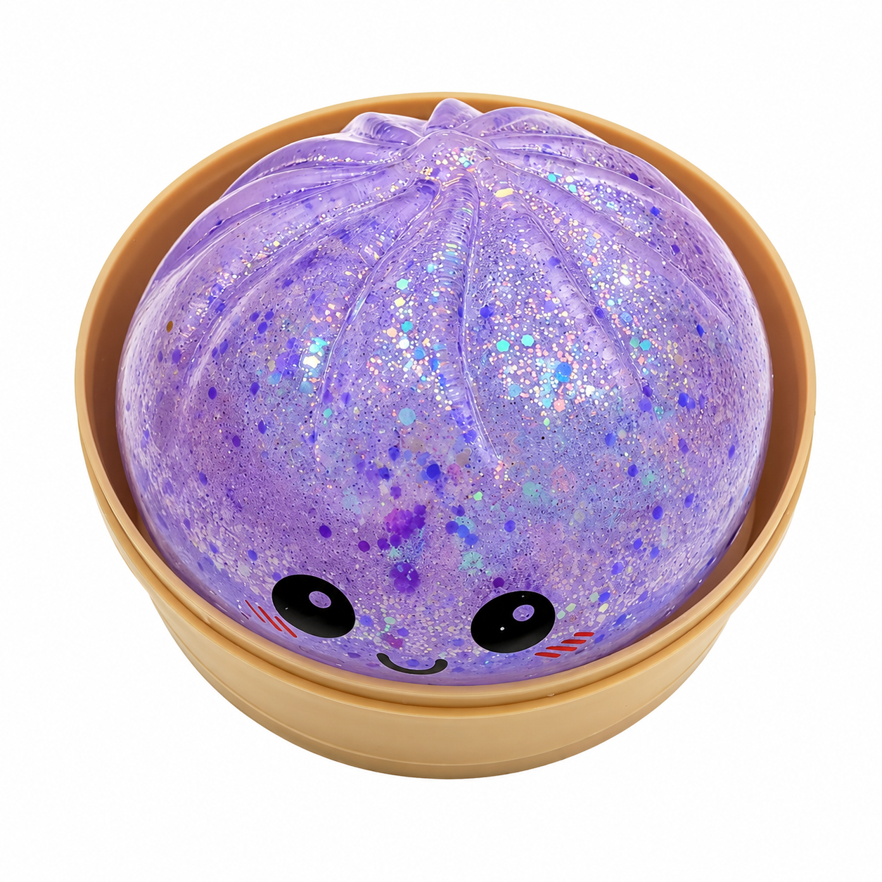 Jucărie Antistres Squishy Dumpling AT PERFORMANCE®, 10 cm, Gălușcă Moale din Silicon, cu Cutie și Culoare Surpriză