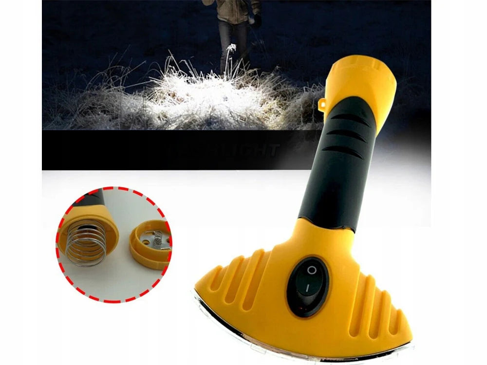 Lanterna magnetica Nouveau, cu unghi larg 180 grade, 15 LED-uri, maner ergonomic si confortabil, 15.5x10x4 cm