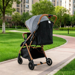 Cărucior pentru copii KIDOO 6607 pliabil, spătar reglabil, copertină mare, 0-36 luni, max. 22 kg
