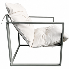 Set Mobilier Grădină AT PERFORMANCE® 4 Piese, Canapea 2 Locuri + 2 Fotolii + Măsuță cu Sticlă Securizată Neagră, Cadru Metalic