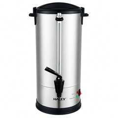 Termos Electric Profesional HALEY HY-6930L, Capacitate 30L, Putere 2500W, Oțel Inoxidabil 304, Menținere Temperatură, Indicator Nivel Apă, Robinet pentru Servire