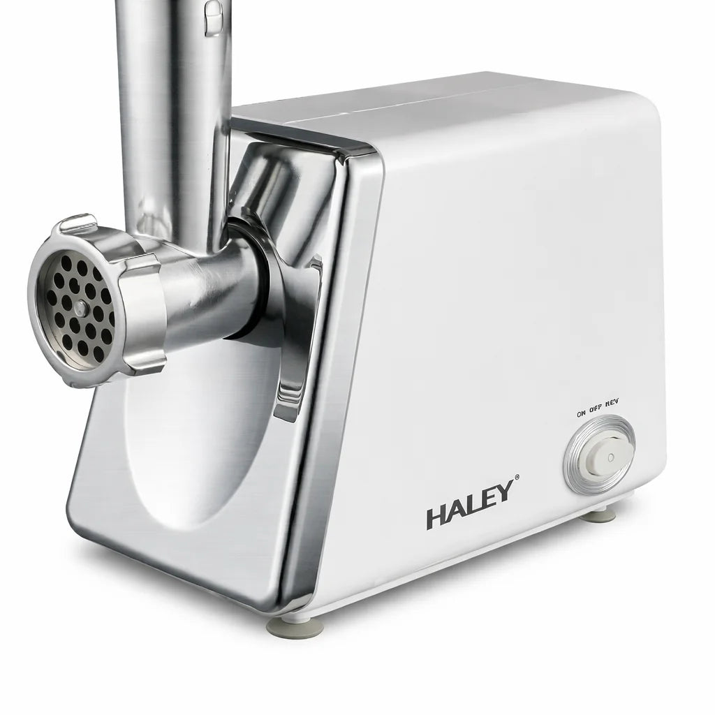 Mașină de tocat carne HALEY HY-1323, 3000W, funcție revers, 2 site, inox