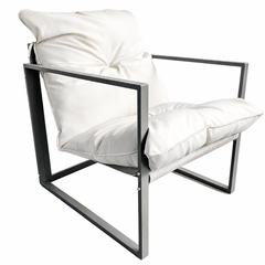 Set Mobilier Grădină AT PERFORMANCE® 4 Piese, Canapea 2 Locuri + 2 Fotolii + Măsuță cu Sticlă Securizată Neagră, Cadru Metalic