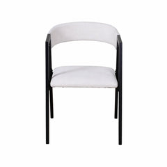 Set Masă Bucatarie Si Sufragerie 120x70 cm cu 4 Scaune, Blat Lemn, Cadru Metalic – Stil Modern