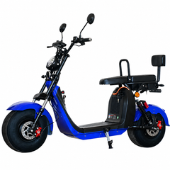 Scuter Electric 2 Persoane, Viteză Limitată 25 km/h – Fără Permis,  Motor 1500W, Baterie 20Ah, Suspensie Hidraulică, COC Inclus