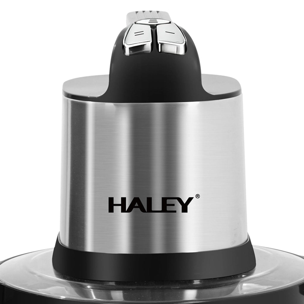 Tocător Electric HALEY HY-1248, 1500W, Bol Inox 8L, 4 Lame din Oțel Inoxidabil, 3 Trepte de Viteză, pentru Carne și Legume