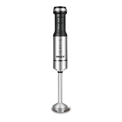 Blender de Mână Electric HALEY 4-in-1, 1200W, Oțel Inoxidabil, 2 Viteze + Accesorii – Tocător, Tel, Pahar, Multifuncțional pentru Bucătărie