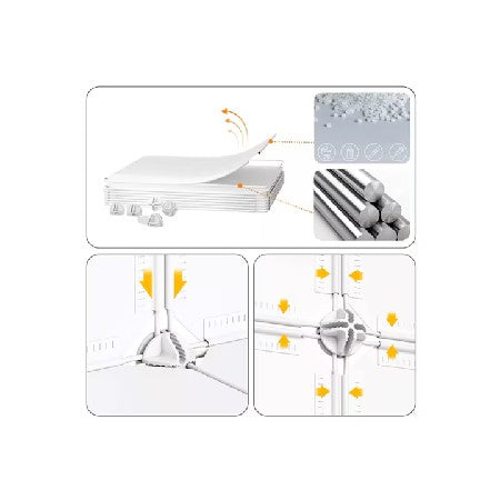 Dulap Modular pentru Copii, Roz, 15 Rafturi, Design Castel Prințese, 110x47x163 cm – Durabil și Spațios