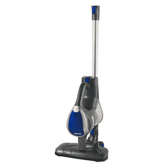 Aspirator vertical 2 în 1 HALEY, 1,2L, 22.2V, autonomie max 40 min, Albastru/Argintiu