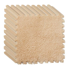 Set 12x Mocheta Pufoasa, AT PERFORMANCE®, Tip Covor Puzzle, cu Spuma 30×30 cm