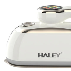 Steamer HALEY HY-2004, 2000W, Rezervor 150 ml, Talpă Inox, Încălzire Rapidă, Abur Continuu, Portabil, Ideal pentru voiaj, Alb