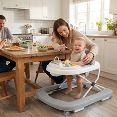 Premergător bebe KIDOO Baby Walker W1246UR2, cu jucării și muzică, 6–18 luni, Albastru