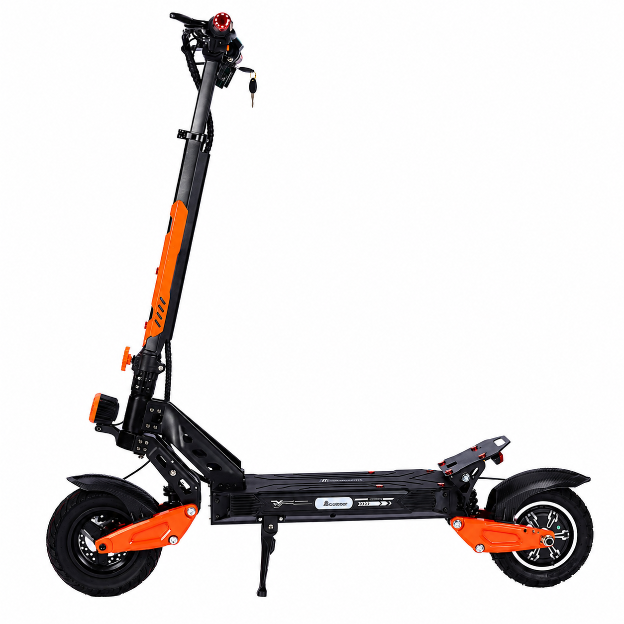 Trotinetă Electrică AT Performance AT-219, 48V 18Ah, Motor 500W, Viteză Maximă 25 km/h, Autonomie până la 25 km, Pliabilă, Roți 10", Portocaliu