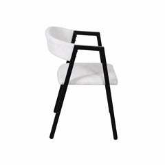 Set Masă Bucatarie Si Sufragerie 120x70 cm cu 4 Scaune, Blat Lemn, Cadru Metalic – Stil Modern
