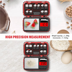 Cantar digital de precizie, Fuzion TU-X, 200g / 0.01g, 6 unitati, de bijuterii