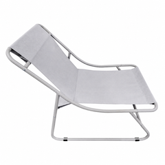 Set Mobilier Grădină AT PERFORMANCE® 4 Piese, Canapea 2 Locuri + 2 Fotolii + Măsuță, Cadru Metalic