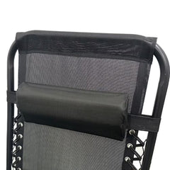 Scaun Șezlong Portabil AT PERFORMANCE®, de Lux, Modern, Scaun Reclinabil, Pliabil pentru Plajă și Grădină, cu Suport pentru Pahare