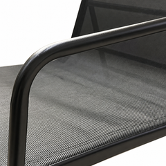 Set Mobilier Grădină AT PERFORMANCE® 4 Piese, Canapea 2 Locuri + 2 Fotolii + Măsuță, Cadru Metalic