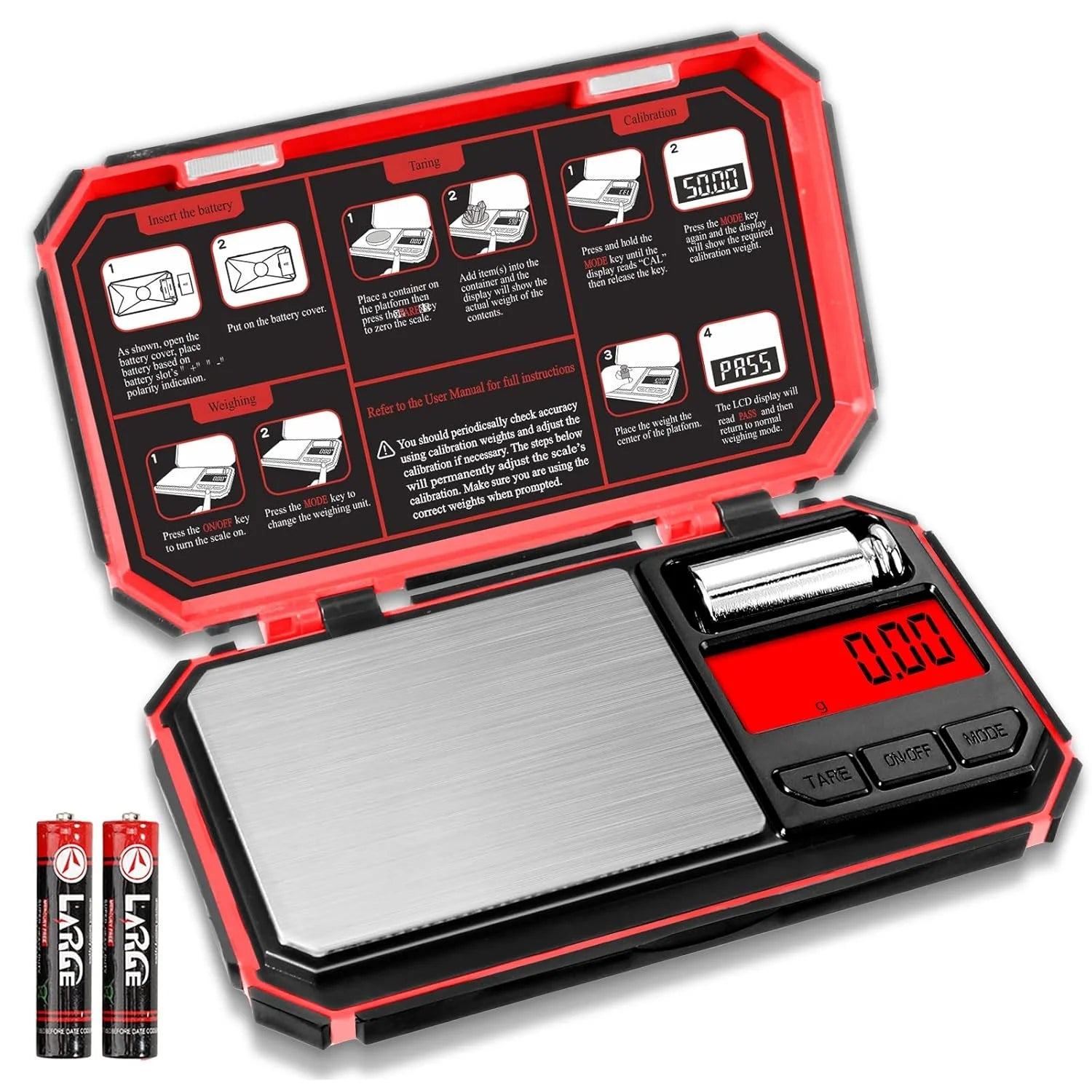 Cantar digital de precizie, Fuzion TU-X, 200g / 0.01g, 6 unitati, de bijuterii