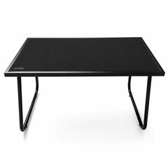 Set Mobilier Grădină AT PERFORMANCE® 4 Piese, Canapea 2 Locuri + 2 Fotolii + Măsuță, Cadru Metalic