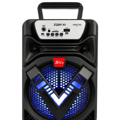 Speaker Bluetooth Portabil 6.5'' cu LED Multicolor și Funcție Hands-Free