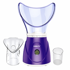 Saună Facială Cu Aburi Haley HY-6500, 200W, Vaporizator Facial Pentru Curățare Și Hidratare, Încălzire Rapidă, Temperatură Constantă, Mască Facială, Mov