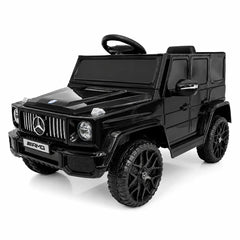 Mașină Electrică pentru Copii Tip SUV 4x4 Premium, Design Inspirat Mercedes G-Class AMG, 12V, Lumini LED, Muzică, Negru