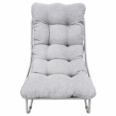Set Mobilier Grădină AT PERFORMANCE® 4 Piese, Canapea 2 Locuri + 2 Fotolii + Măsuță, Cadru Metalic