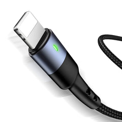 Cablu de incarcare împletit 3 în 1 USAMS, Lightning - USB-C - Micro USB, 5V, 1.2m