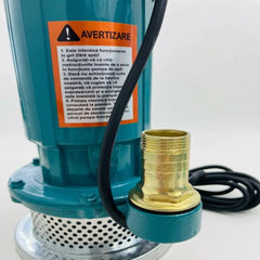 Pompa apa curata submersibila, AT-Performance AT-2039, fonta, pornire automata, cu plutitor, 370 W, Inaltime refulare 16 m, adancime absorbtie 6 m, 1.5 m3/h, 1 Tol, 220 V