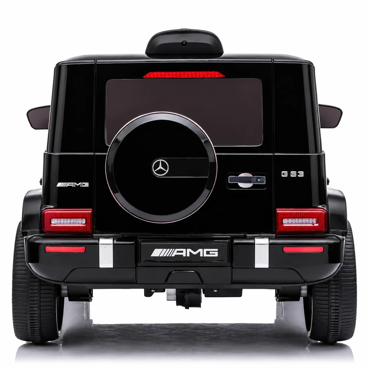 Mașinuță Electrică KIDOO pentru Copii Mercedes-Benz AMG G63, Licență Oficială, 12V, 2 Motoare x 30W, Telecomandă Parentală 2.4G, Bluetooth, USB, Radio FM, Faruri LED, Suspensii, Centură de Siguranță, 3–5 km/h, 105 x 65 x 55 cm