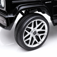 Mașinuță Electrică KIDOO pentru Copii Mercedes-Benz AMG G63, Licență Oficială, 12V, 2 Motoare x 30W, Telecomandă Parentală 2.4G, Bluetooth, USB, Radio FM, Faruri LED, Suspensii, Centură de Siguranță, 3–5 km/h, 105 x 65 x 55 cm