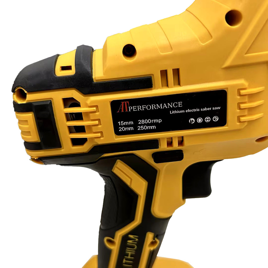 Fierăstrău Sabie Profesional AT PERFORMANCE® 48V cu 2 Acumulatori, 4 Pânze și LED