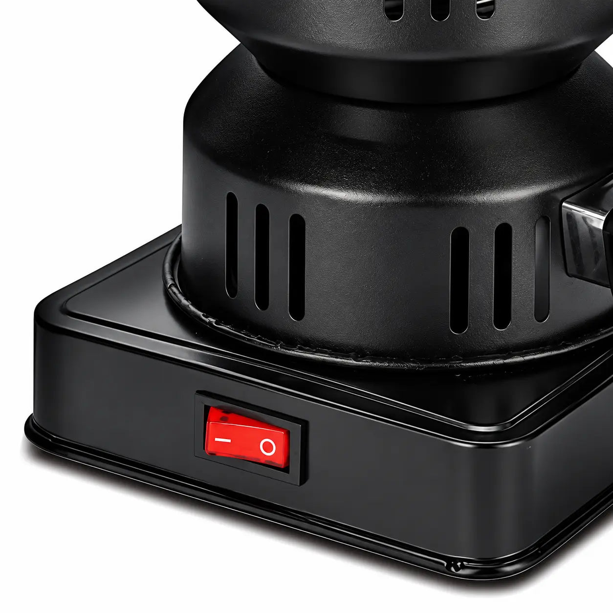 Aprinzător Electric Cărbuni HALEY HY-8614, 500W, 220–240V, 50/60Hz, Multifuncțional, pentru Aprindere Cărbuni, Încălzire, Preparare Cafea, Tămâie și Ceară, 2 Tăvi Incluse