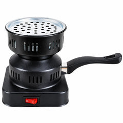 Aprinzător Electric Cărbuni HALEY HY-8614, 500W, 220–240V, 50/60Hz, Multifuncțional, pentru Aprindere Cărbuni, Încălzire, Preparare Cafea, Tămâie și Ceară, 2 Tăvi Incluse
