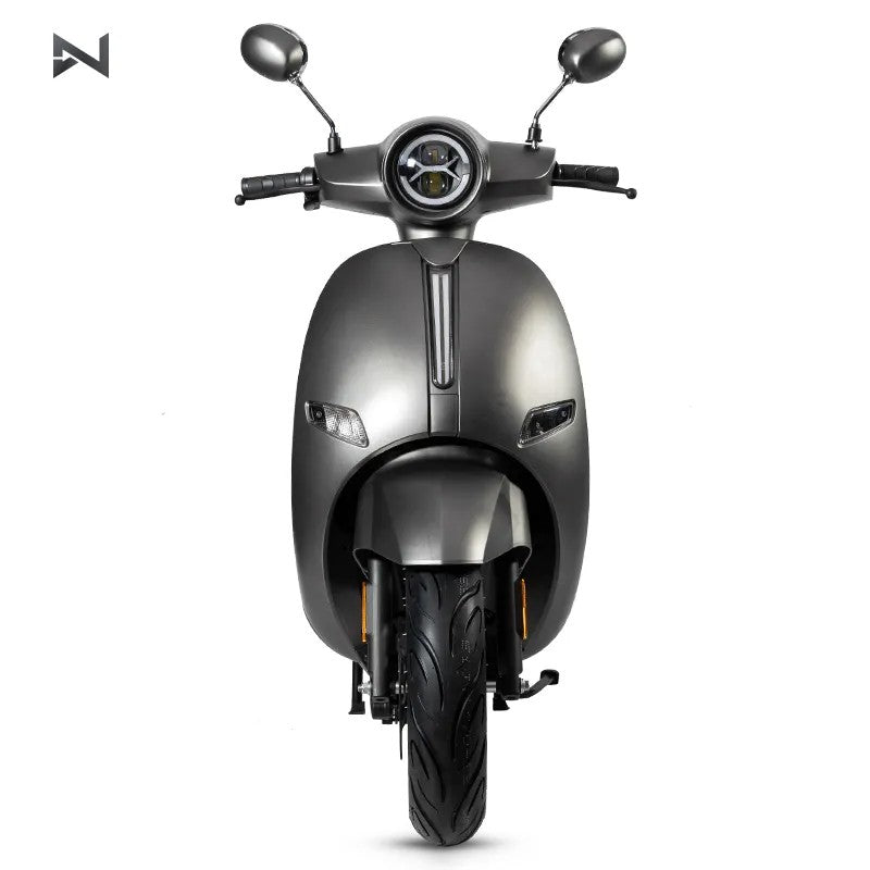 Scuter Electric N-Moto LX06 Verde – Motor BOSCH 2300W, Viteză 25 km/h, Fără Permis, Dimensiuni 1865x700×1113mm, Greutate 90Kg, Autonomie 60 km, Baterie Lithium 60V, COC & EEC + Carte Rar (CIV) + Cadou Tricou N-Moto