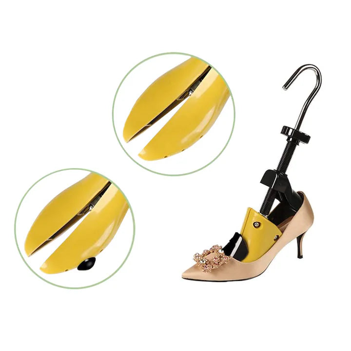 Calapoade/Sanuri AT PERFORMANCE®, Pentru Largit/Alungit Pantofi, Pentru Marimile 35-41, Material ABS, Galben.
