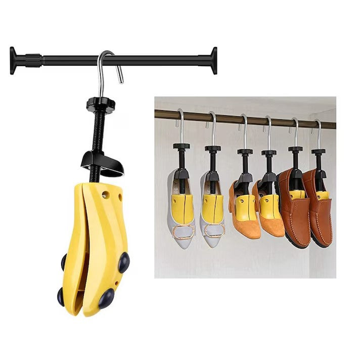 Calapoade/Sanuri AT PERFORMANCE®, Pentru Largit/Alungit Pantofi, Pentru Marimile 35-41, Material ABS, Galben.